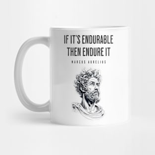 Marcus Aurelius Art Quote Mug